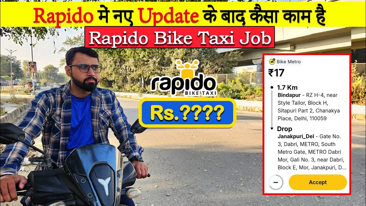 Rapido Captain New Updated Earnings 🤑🔥 | Rapido Part Time Earnings | Ride on Yamaha Ray ZR 