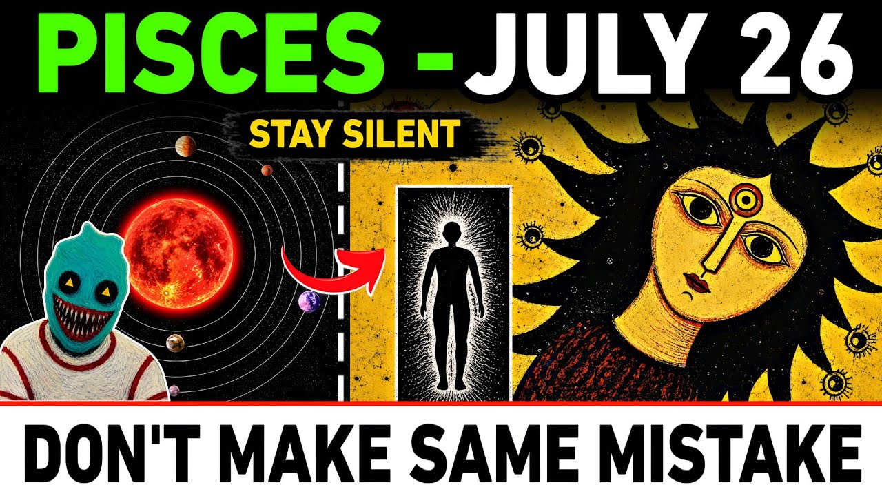 PISCES ♓ July 26: God Is Stopping a Silent Attack ⚠️ Do NOT React Until You Hear This Message 🔥