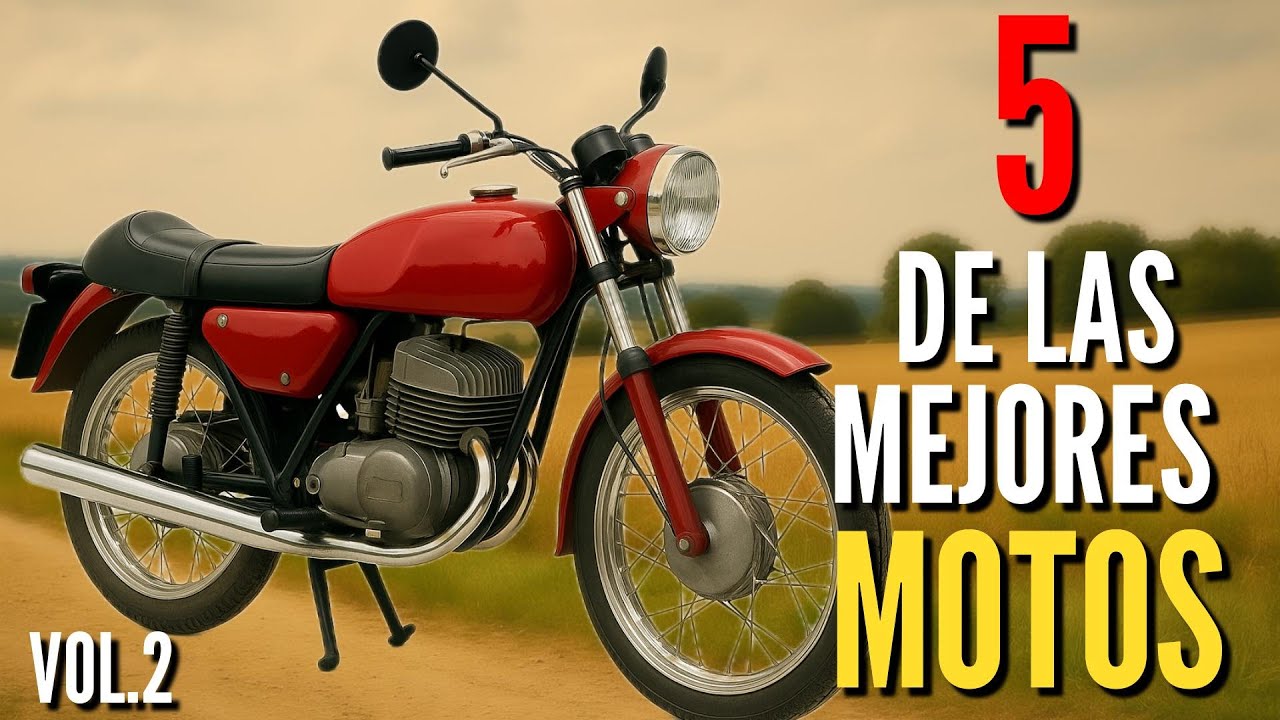5 de las mejores Motos clásicas Fabricadas en España VOL 2