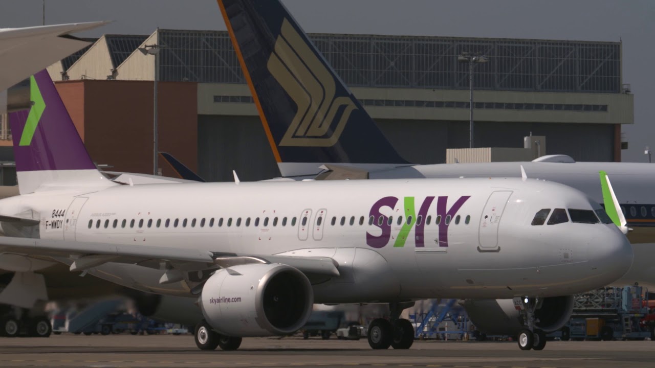 Conoce la nueva flota Airbus A320neo de SKY