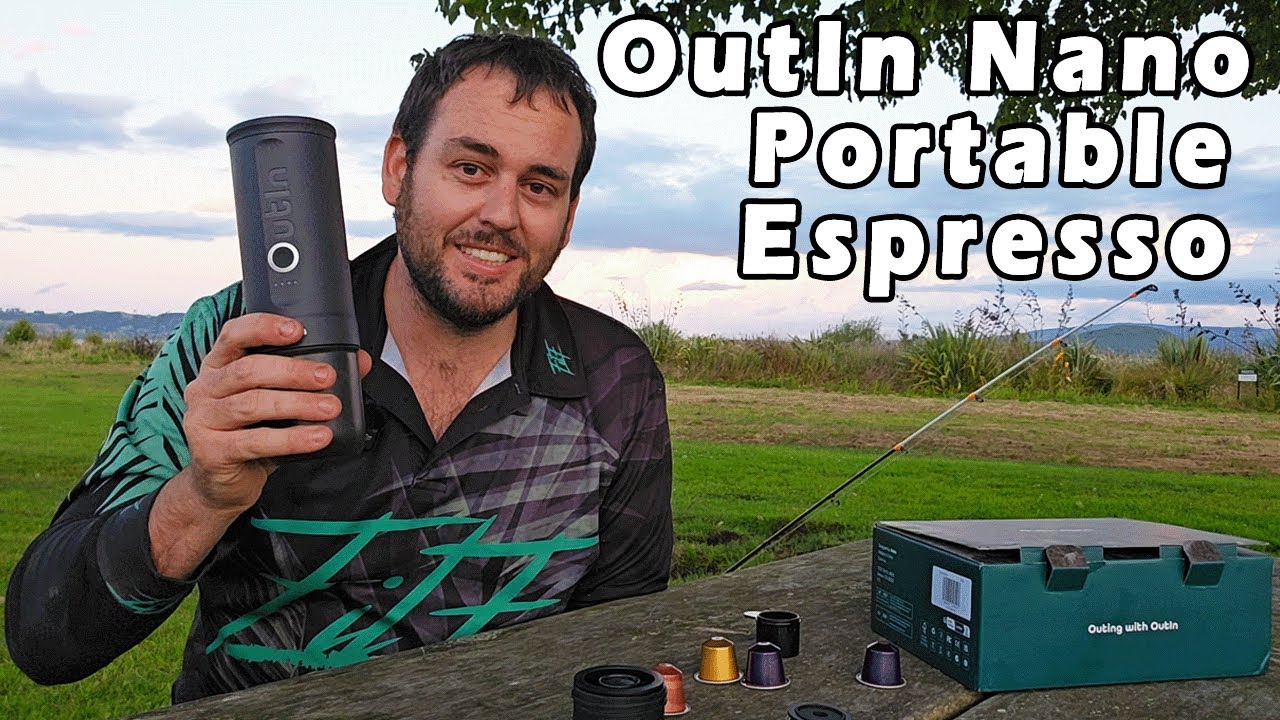 ☕️🏔 ESPRESSO OUTDOORS! OutIn Nano Portable Espresso Coffee Machine 