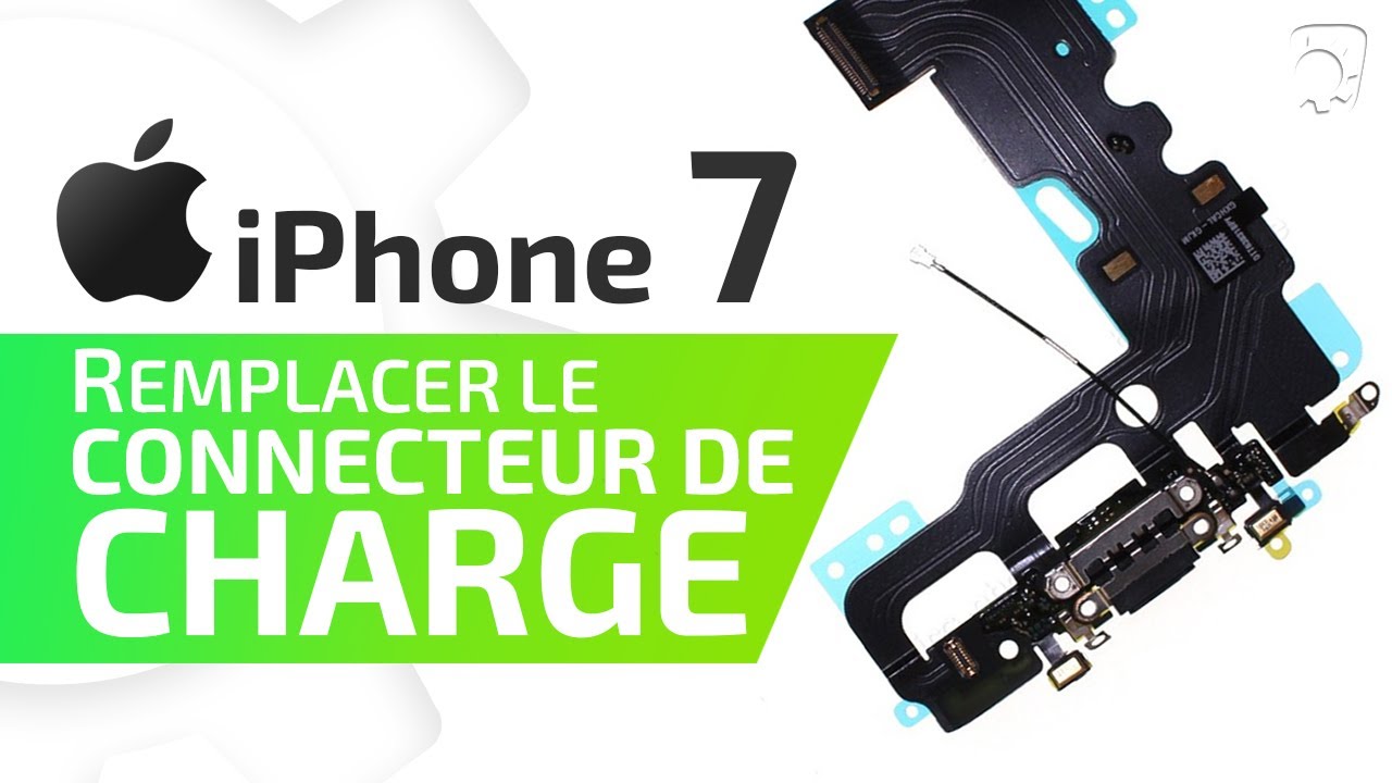 Comment changer le connecteur de charge de l'iPhone 7 ? Tuto Brico-Phone.