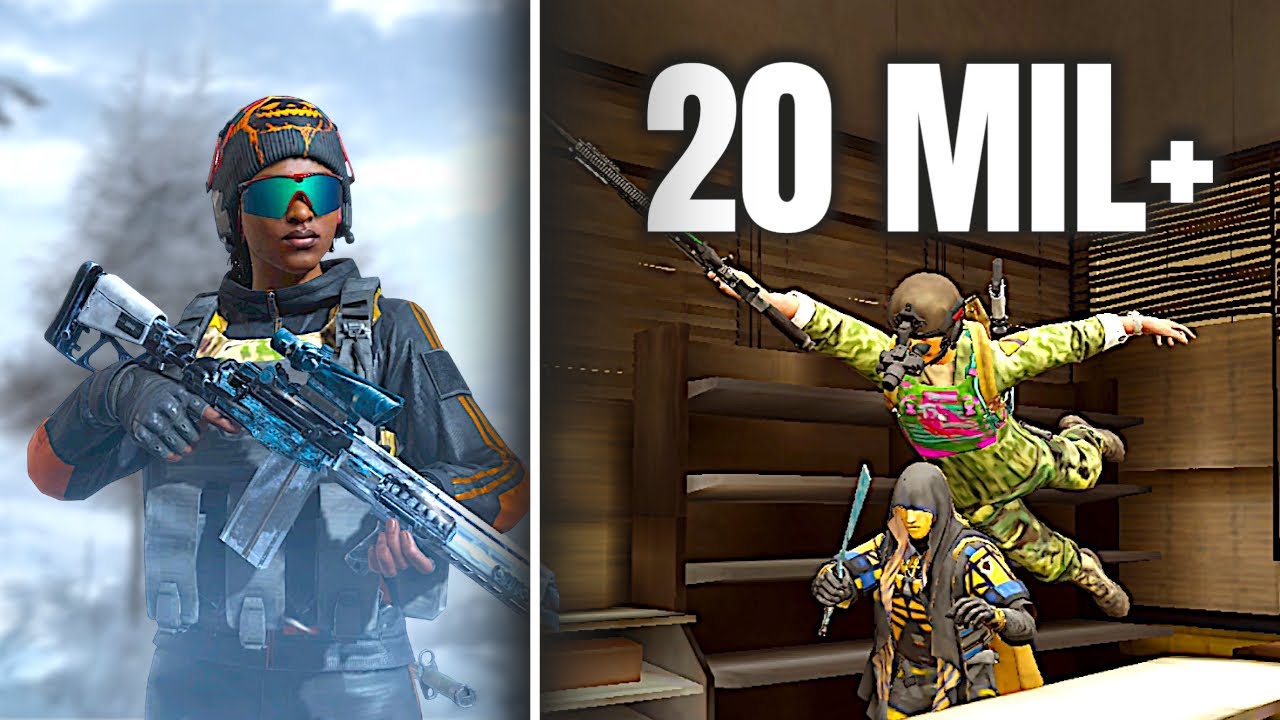 20Mil+ In Sandstorm,Tv With MK14 & MPX