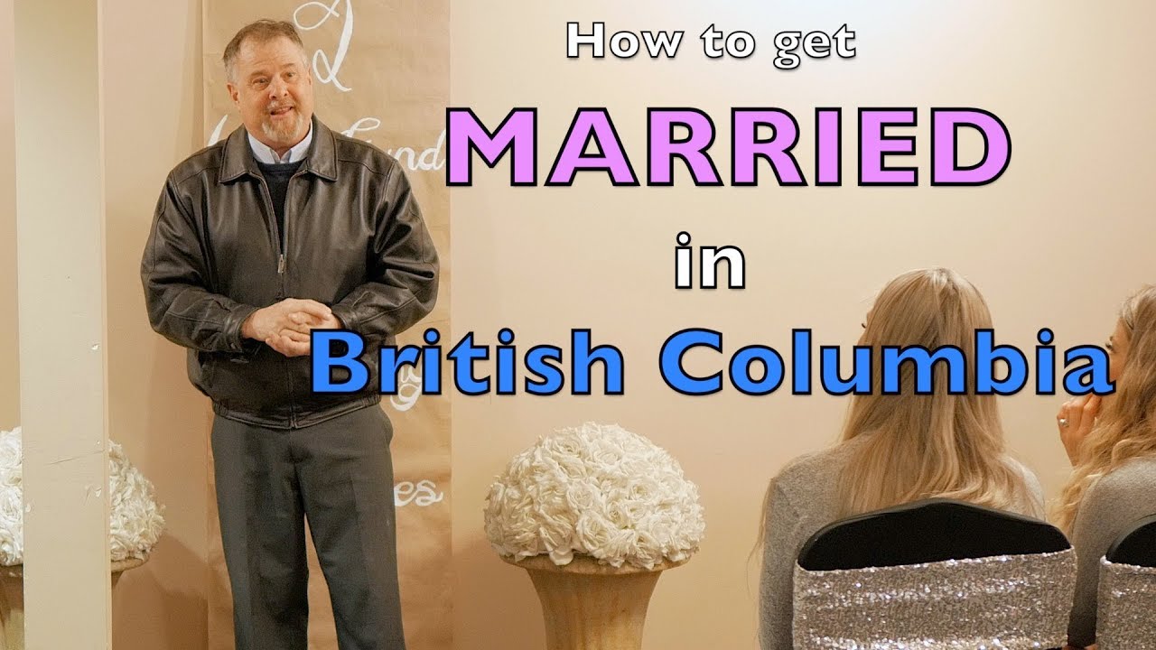 How to get married in BC