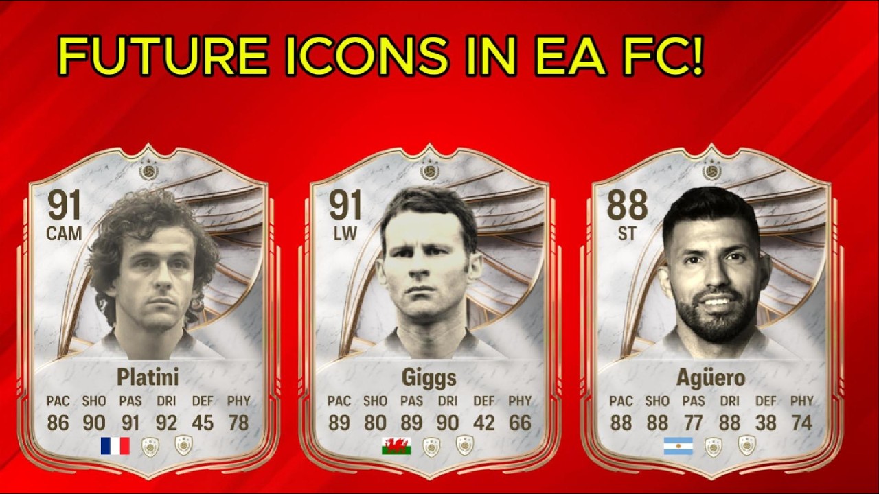 FUTURE ICONS YOU´LL WANT TO SEE IN EA FC! Ft. Platini, Giggs, Agüero, etc. -Part 1