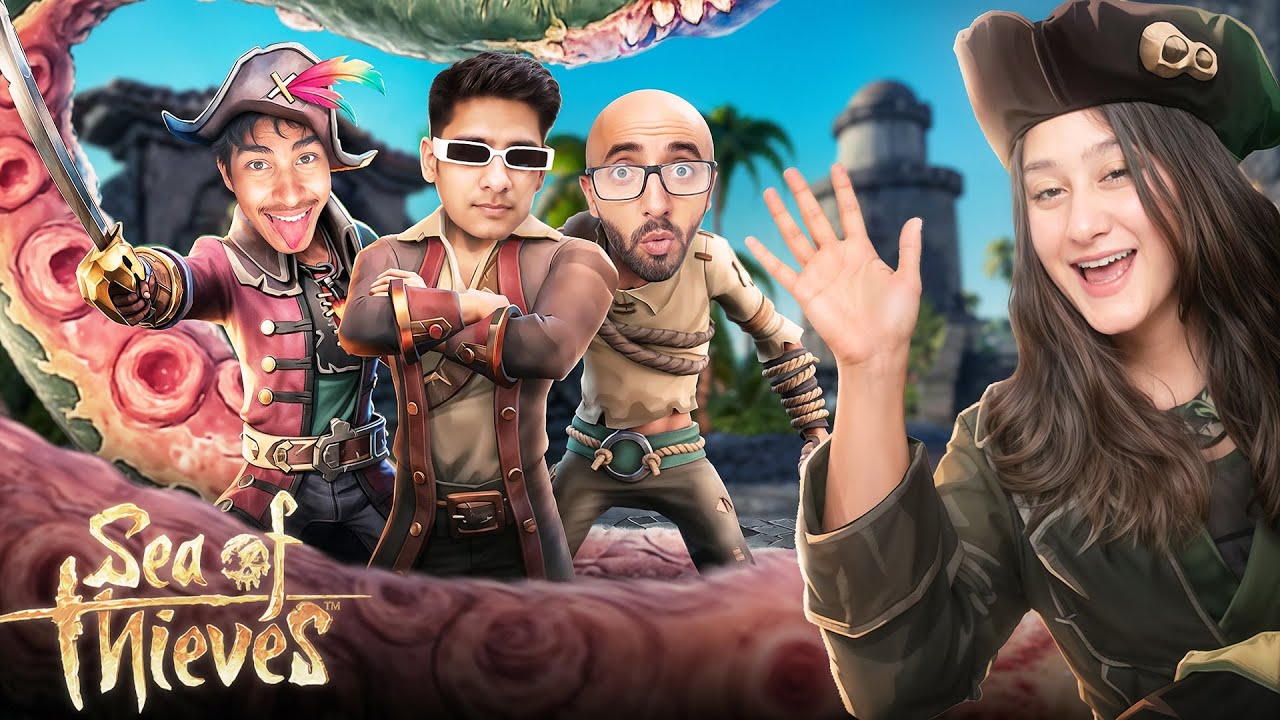 🔴 Who Lives In A Pineapple Under The Sea??!! | Sea of Thieves LIVE - Part 1