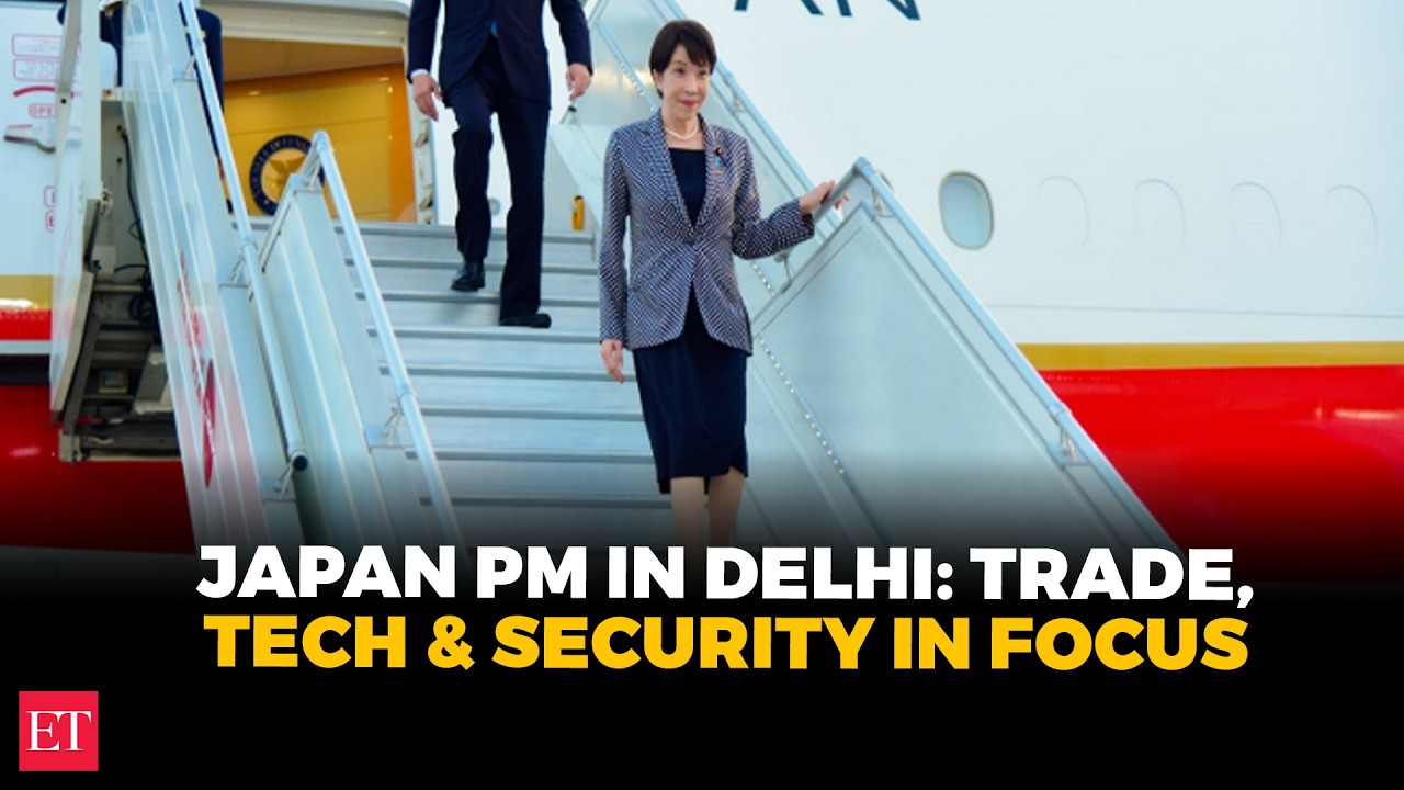 Japanese PM Sanae Takaichi arrives in India for 16th India-Japan Annual Summit