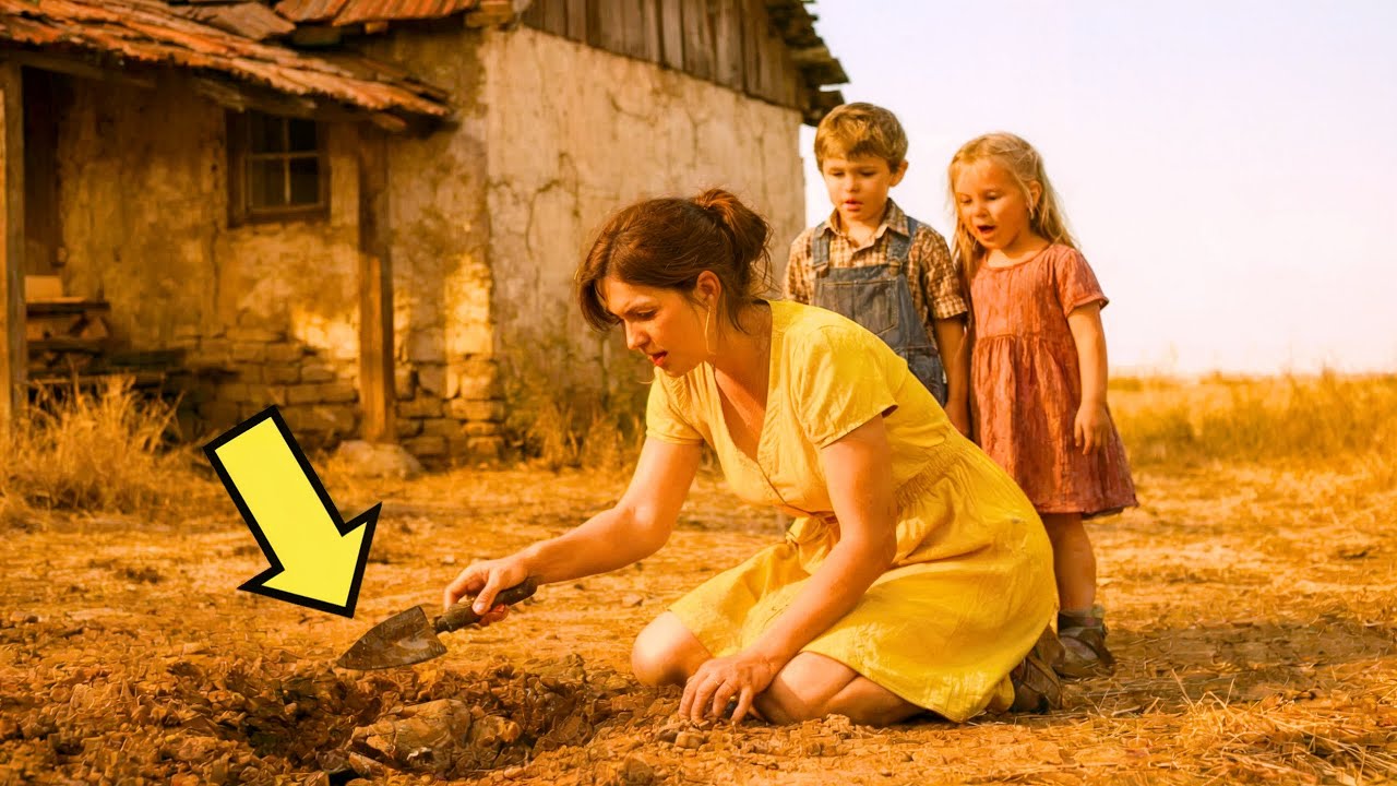 VEUVE ACHÈTE UNE FERME ABANDONNÉE… MAIS CE QU'ELLE TROUVE ENTERRÉ CHANGE SA VIE