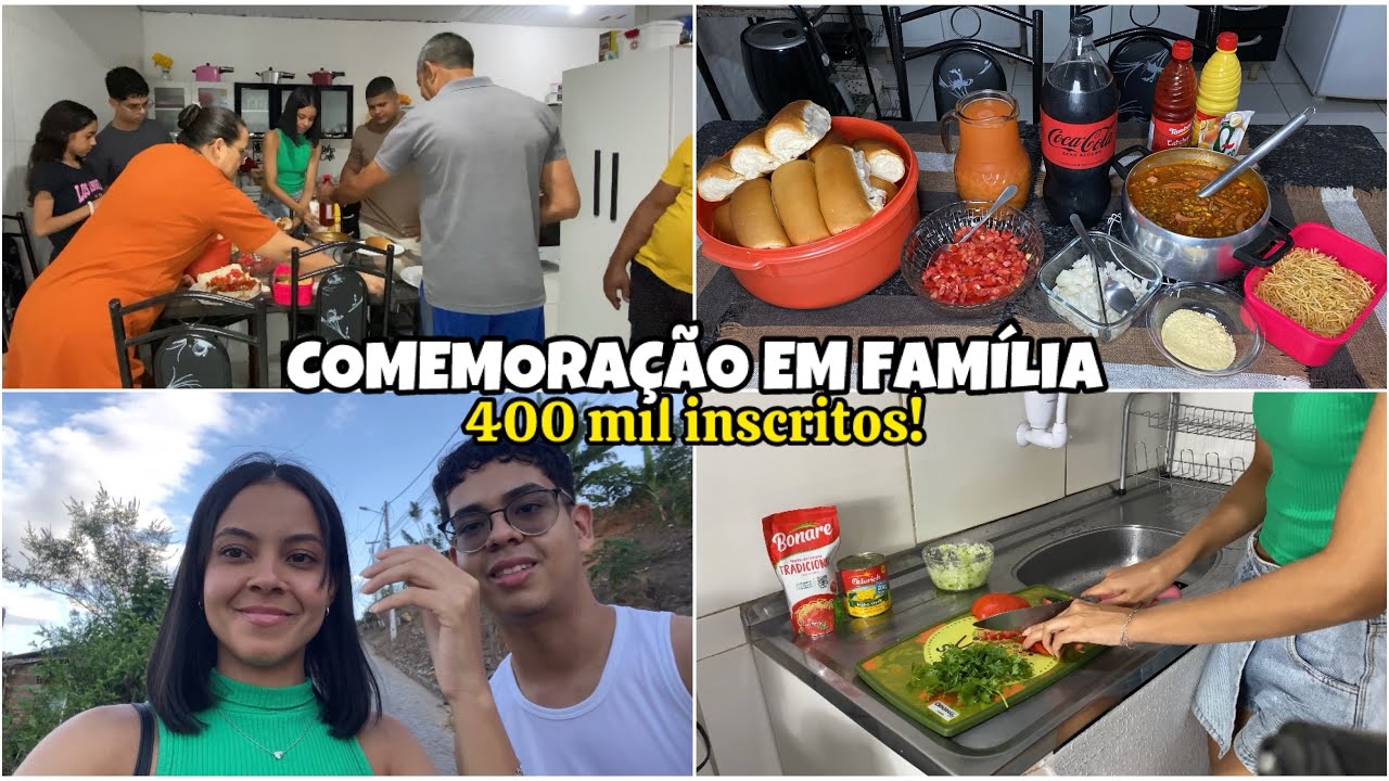 COMEMORAÇÃO AOS 400K ✨ | NOITE DO CACHORRO-QUENTE! 
