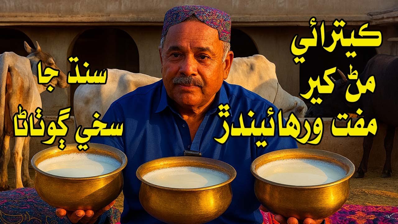 Free milk Distribution in the sindh village Vlog