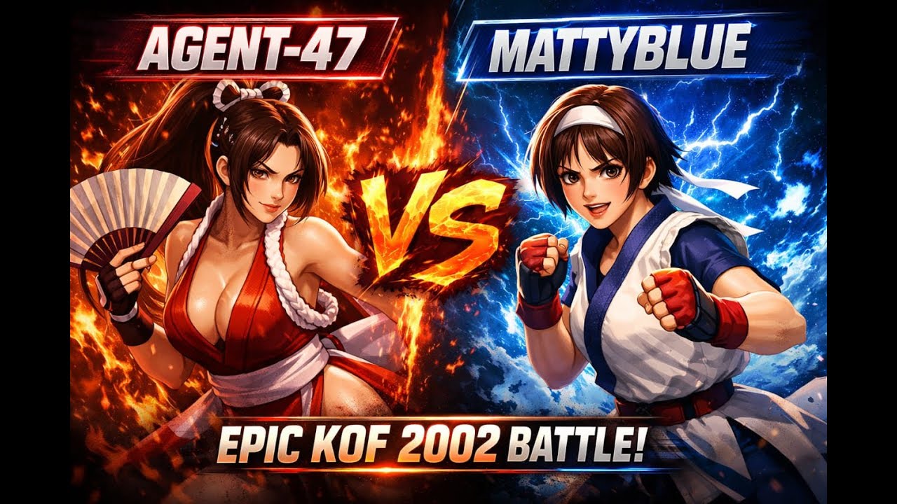 KOF 2002 Plus FT5 MattyBlue VS Agent-47