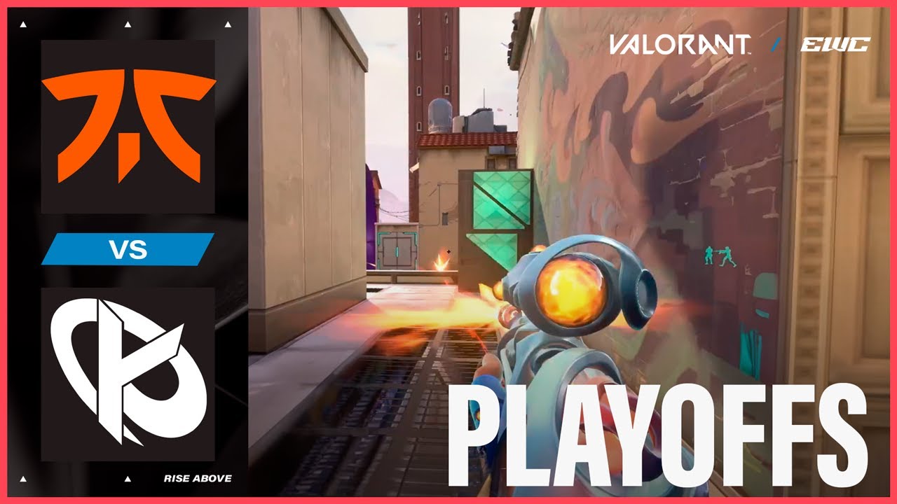 ЧЕТВЕРТЬФИНАЛ! Fnatic против Karmine Corp — ОСНОВНЫЕ МОМЕНТЫ VALORANT на EWC 25