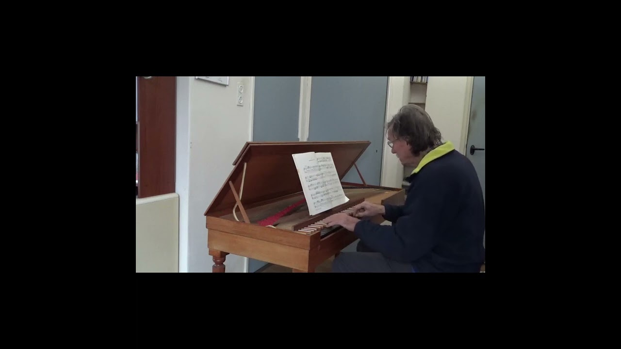F.X. Dusek Sonata in F major - Gerard van Reenen, clavichord