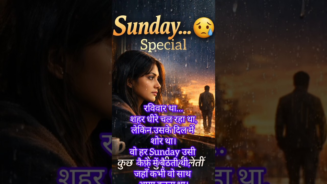 Sunday Special 😢 Romantic kahaniyan| एक खामोश इंतज़ार | Romantic Love Story Hindi