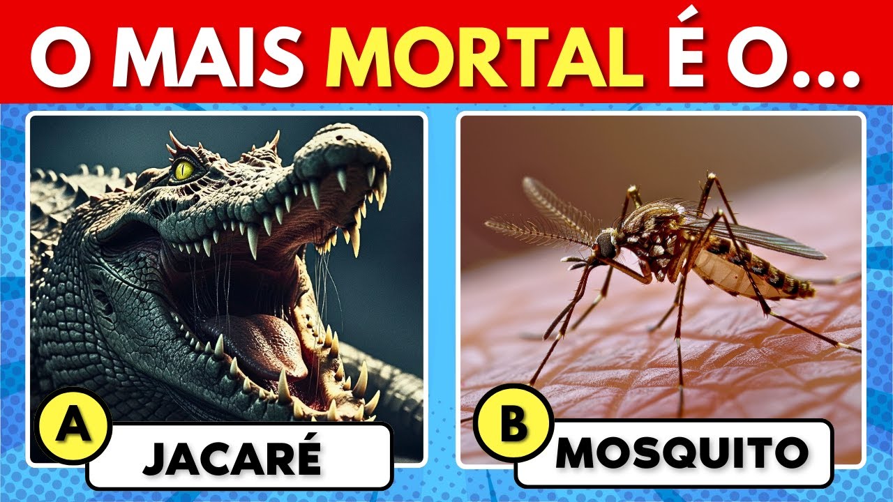 Você Realmente Conhece os Animais? 🦈🔥 | 30 Desafios Sobre o Reino Animal | Paraíso do Quiz
