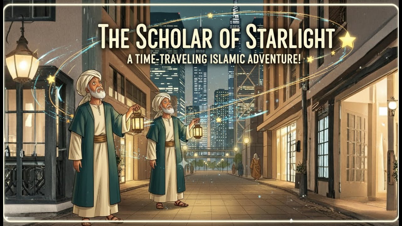The Scholar of Starlight: A Time-Traveling Islamic Adventure! 🌟
