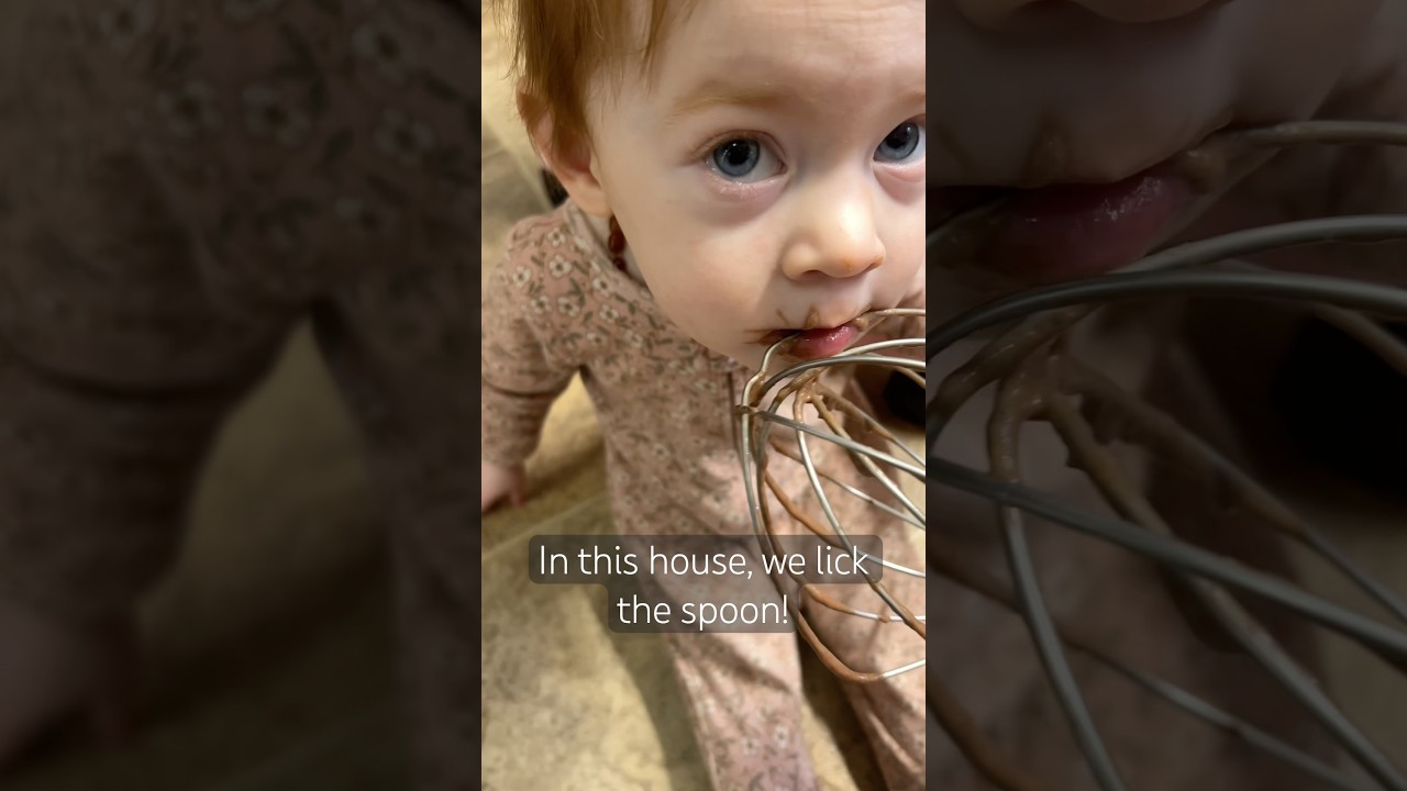 Or the whisk in this case. Always. 🍰