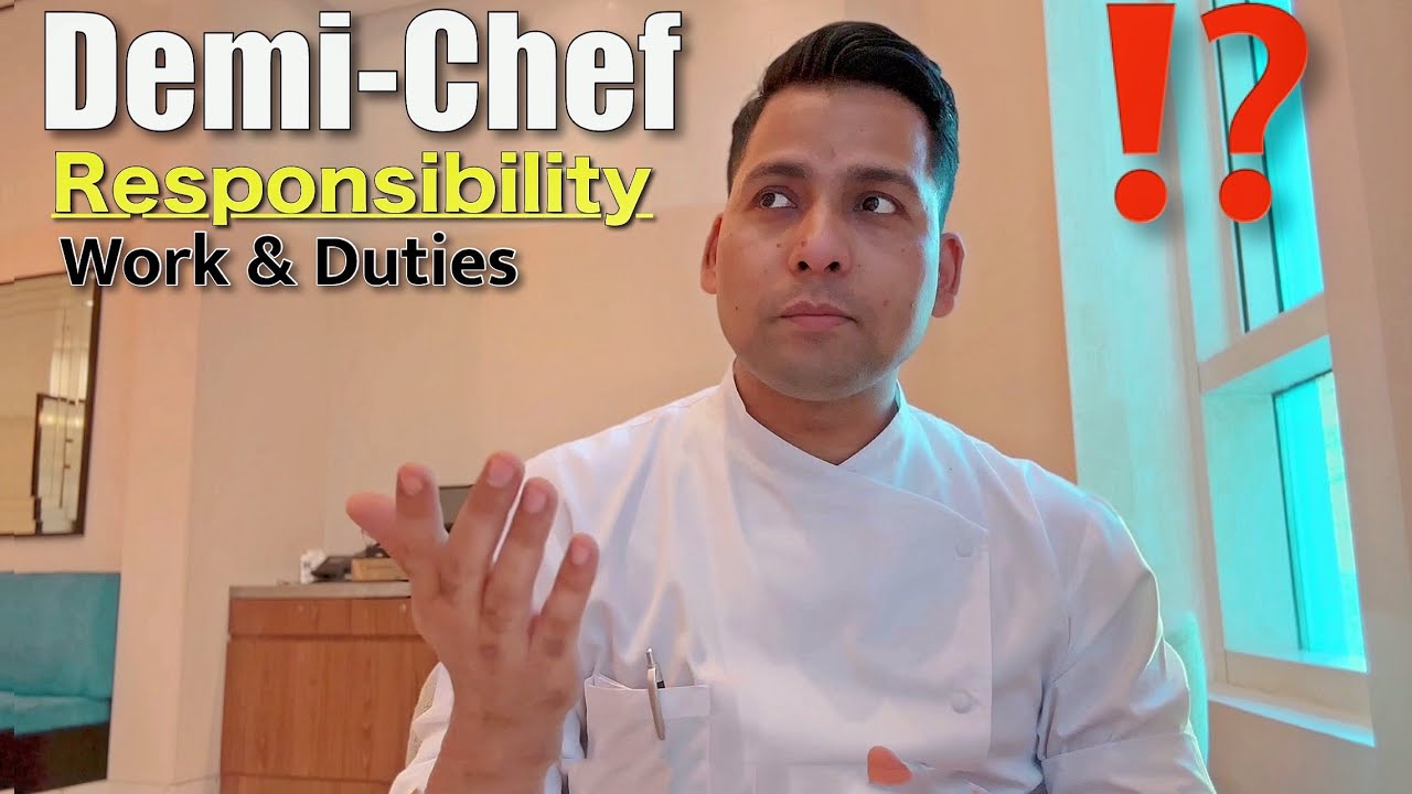 Demi Chef Secrets: Duties and responsibilities || DCDP ki hidden duties and responsibilities