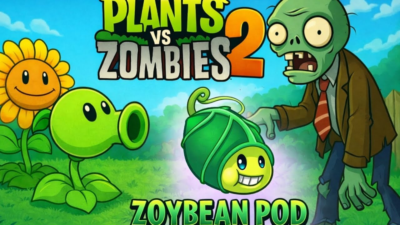 Zoybean Pod Plant Event | Level 3 & 4 | Plants Vs Zombies 2 