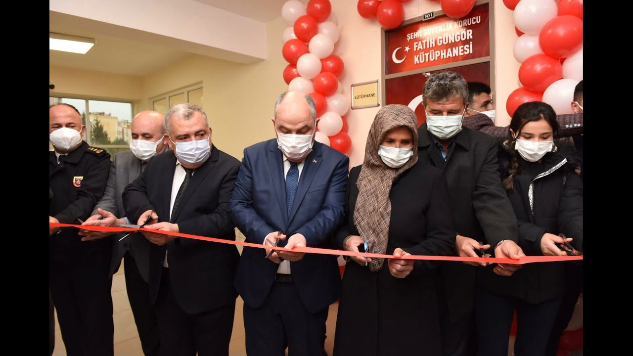 Doğukent İmam Hatip Ortaokulu’nda “Şehit Korucu Fatih Güngör Kütüphanesi”