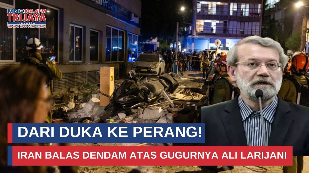 Iran Balas Dendam atas Meninggalnya Ali Larijani, Israel Dihantam Rudal  I Trijaya Update