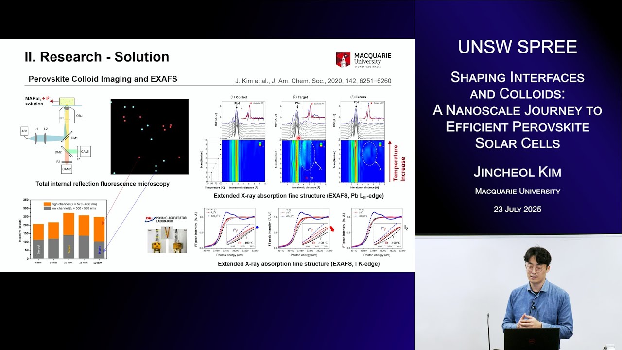 UNSW SPREE 202507-23 Jincheol Kim - A Nanoscale Journey to Efficient Perovskite Solar Cells
