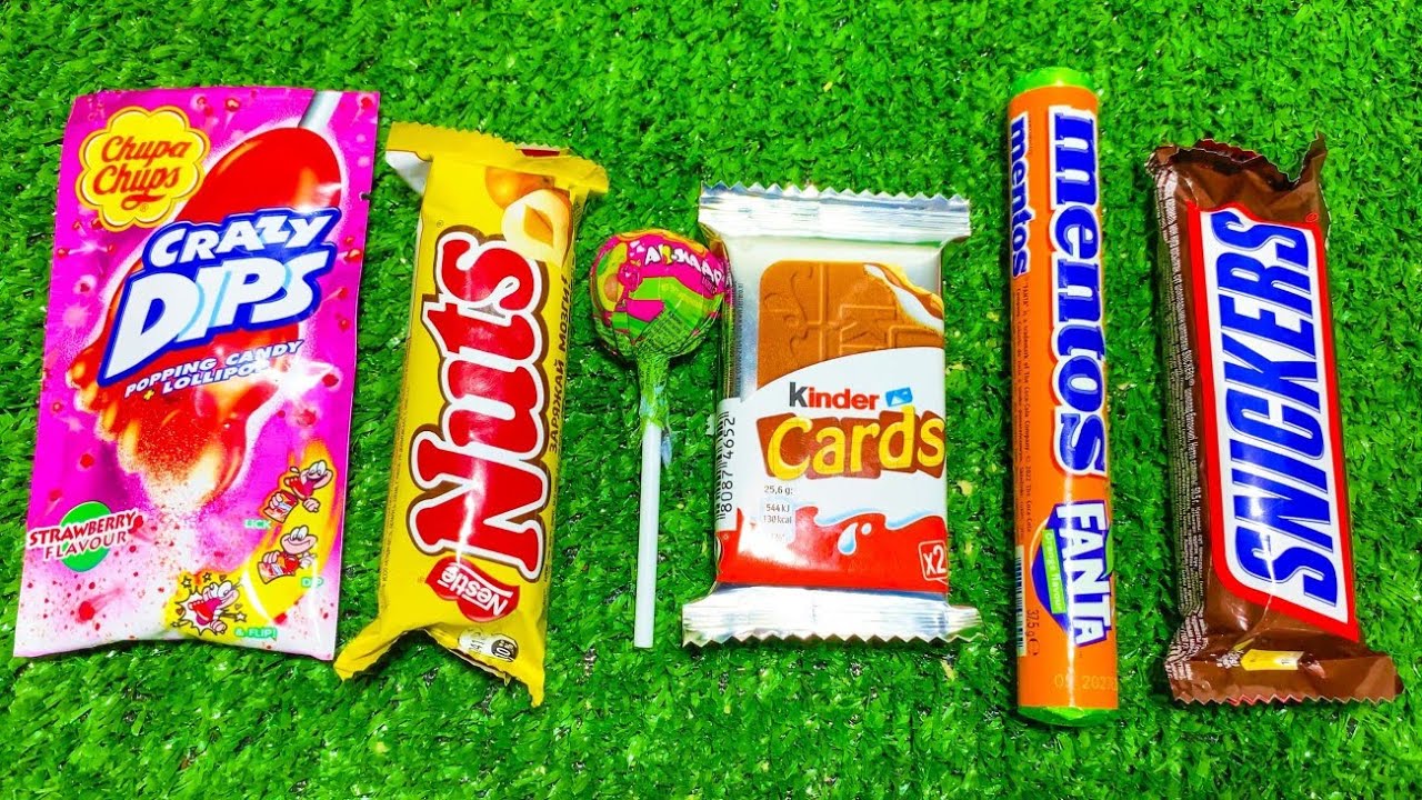 Satisfying Video ASMR Unboxing/ASMR Most Popular Candys/Unpacking Chocolate Eat