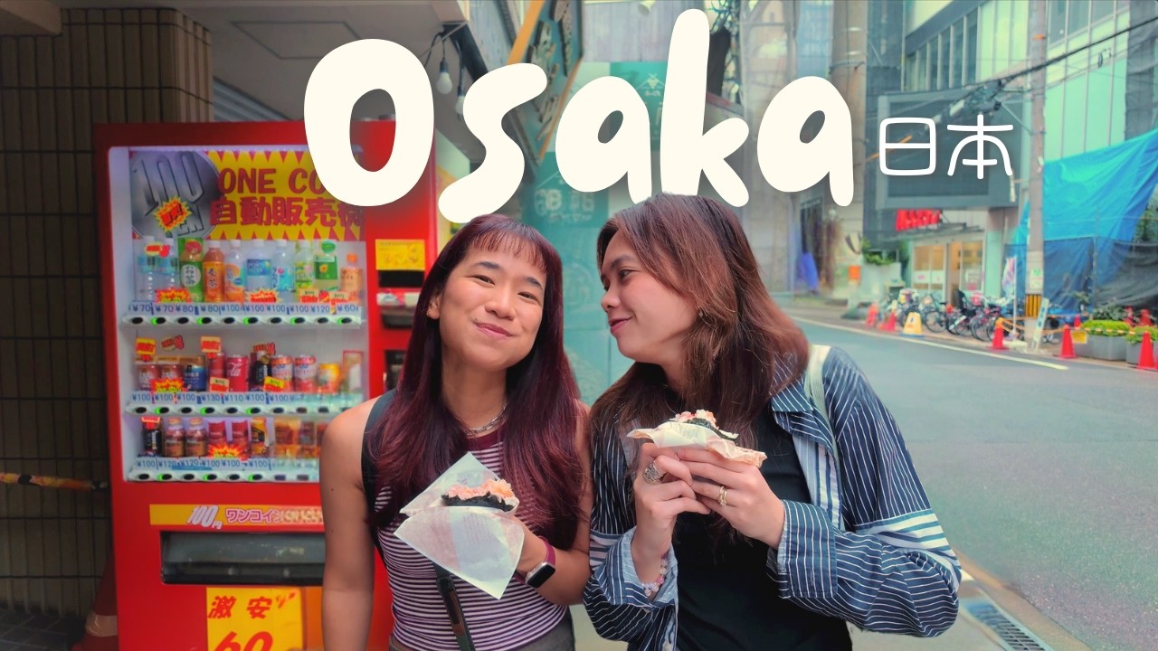 Our First Time in Osaka 🇯🇵 | 7 days of Food, Coffee, and Chill Spots