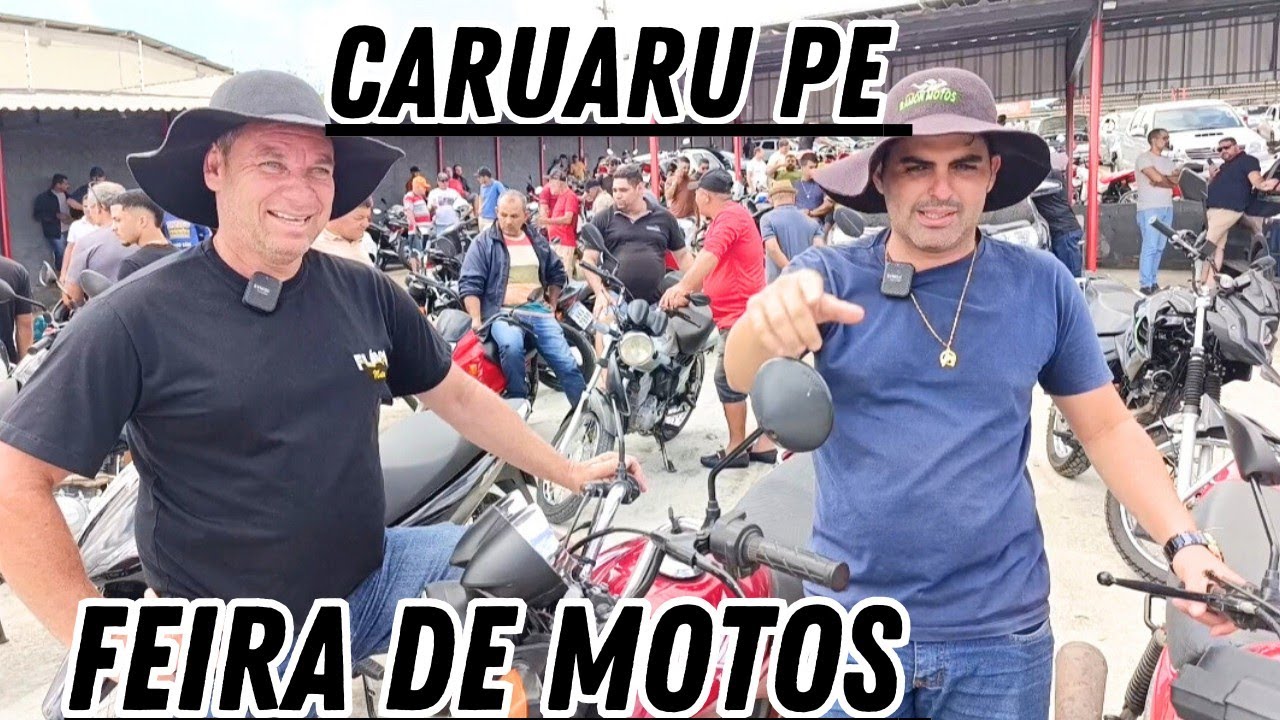Feira de motos usadas em Caruaru pe 14/09/2025
