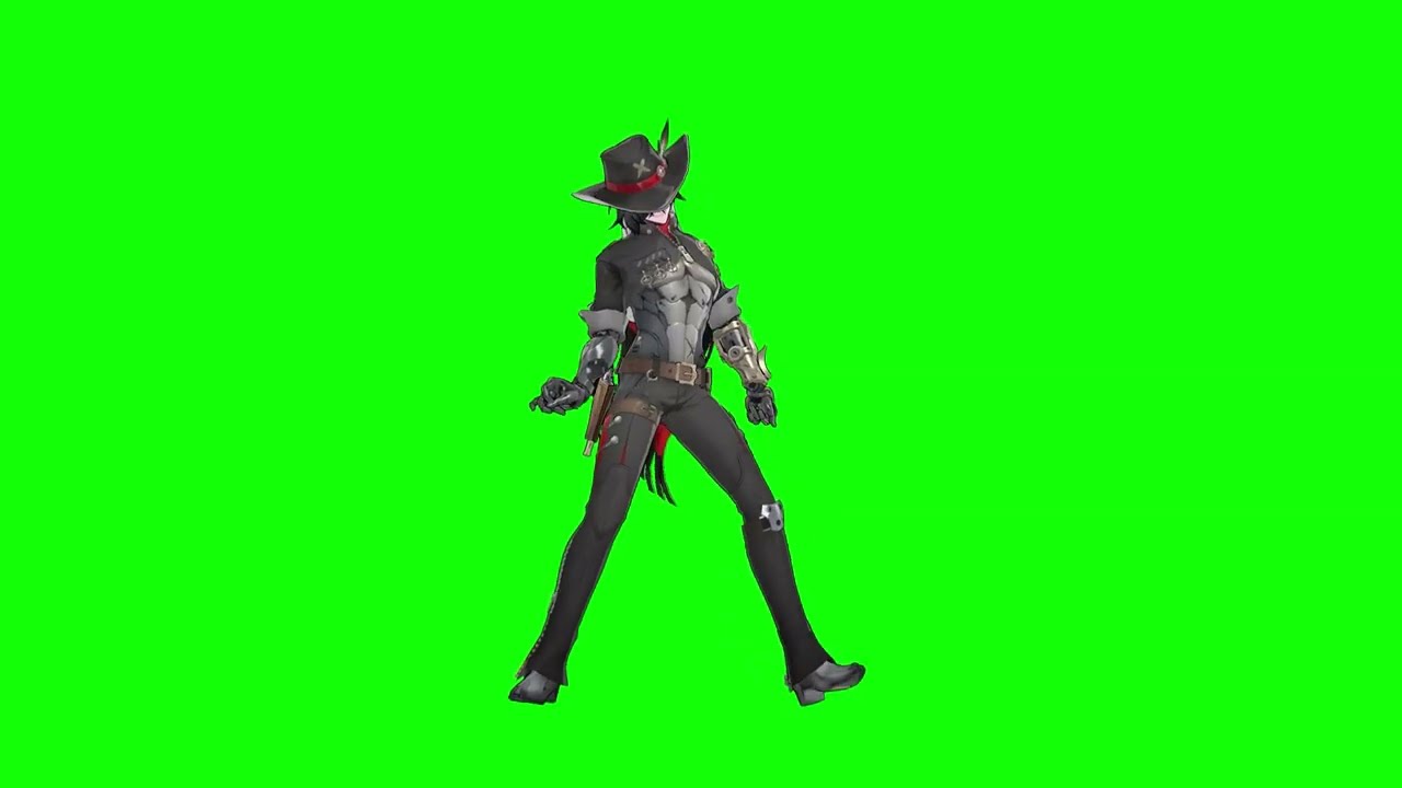 Honkai: Star Rail [MMD] - Boothill Dances to "Love Again" [Unfinished MMD / Greenscreen Test]