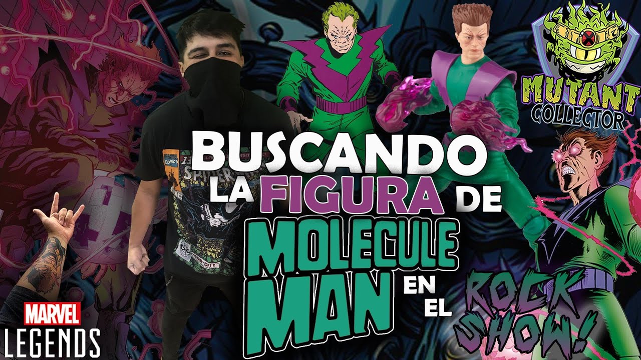 Buscando la Figura de MOLECULAR MAN!🔥en el Rock Show! Video 2025 | Display de los 4 FANTASTICOS!