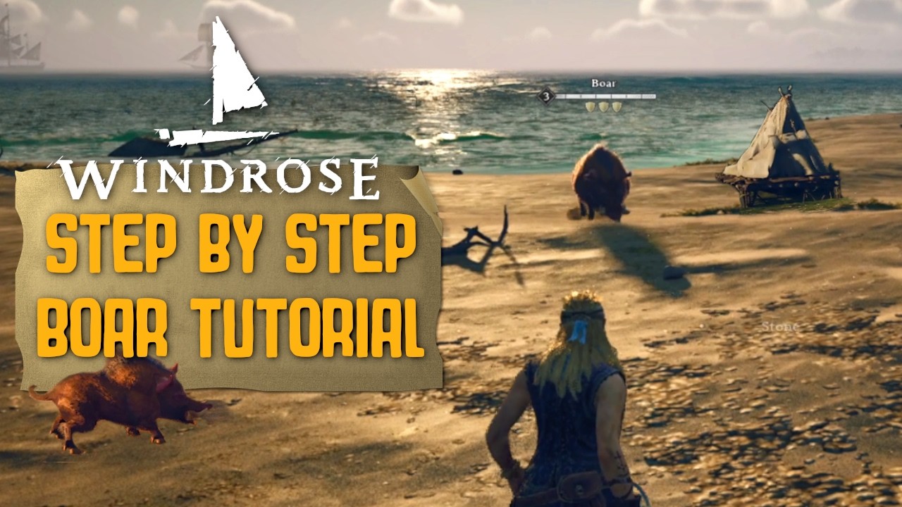 How to Hunt Boar in Windrose - Gameplay & Tutorial