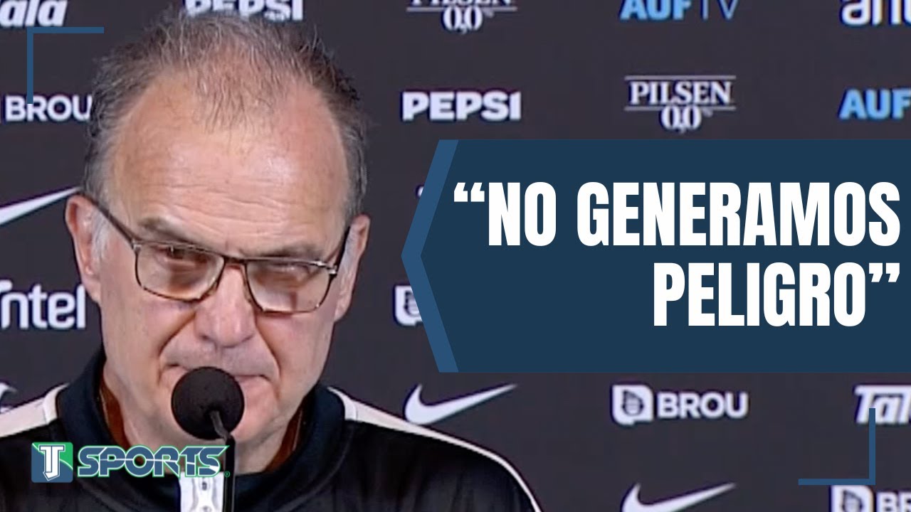 Marcelo Bielsa SIN FILTROS tras la DERROTA de Uruguay ante la Selección Argentina