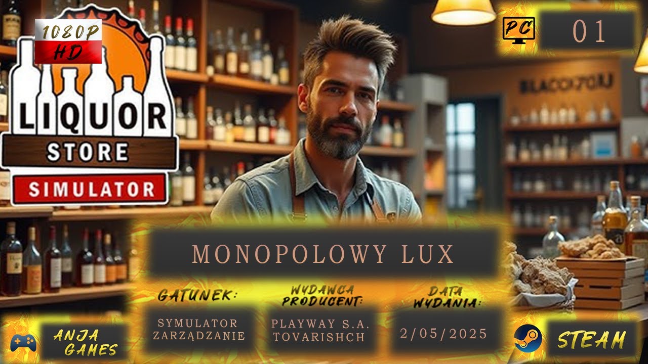 #1 LIQUOR Store Simulator  -  Co jest z tą grzywną? 🍻 l PL
