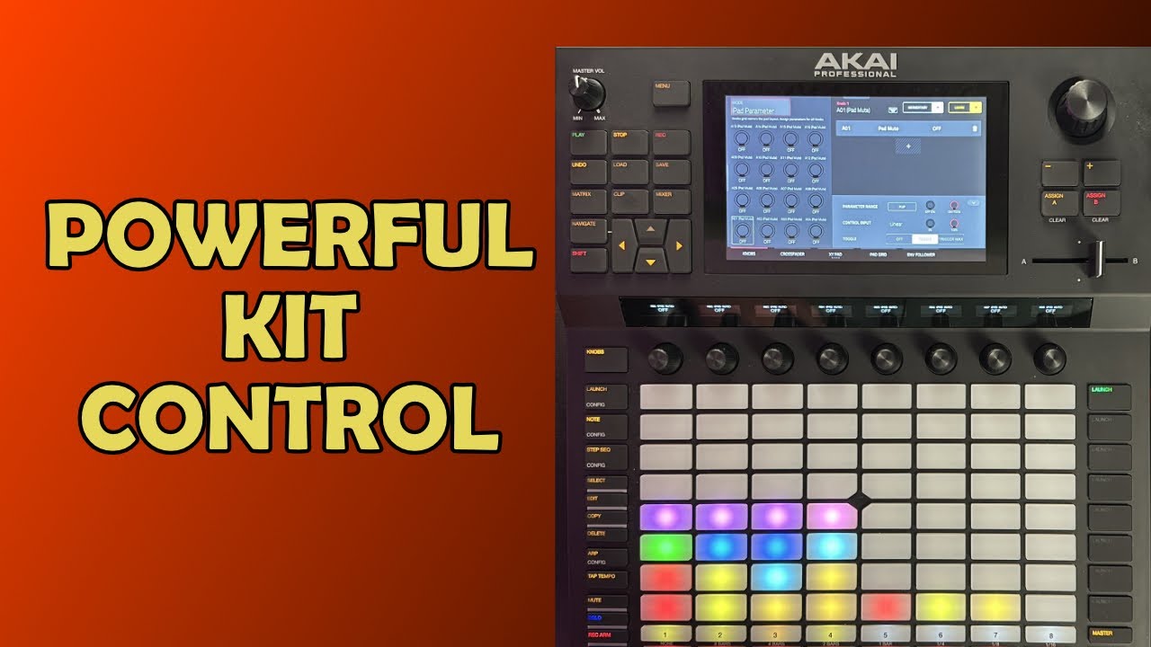Akai Force: Pad Scene and Parameters
