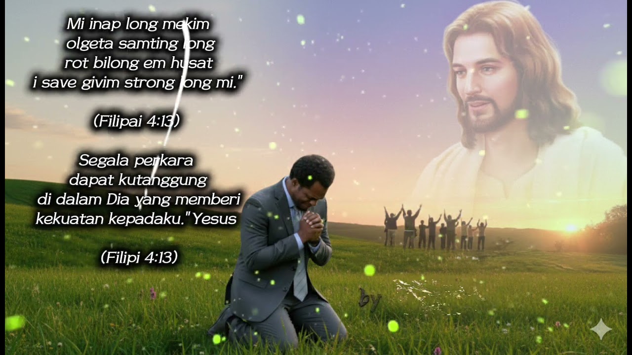  Serahkan segala persoalan kepada Tuhan Yesua/Givim olgeta hevi long han bilong Bikpela Jisas