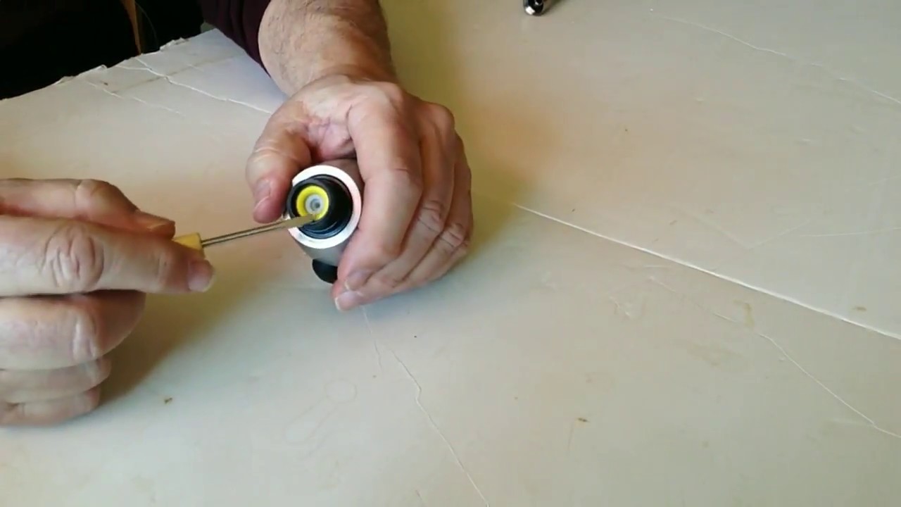 Remove back check valve from Infinity Faucet
