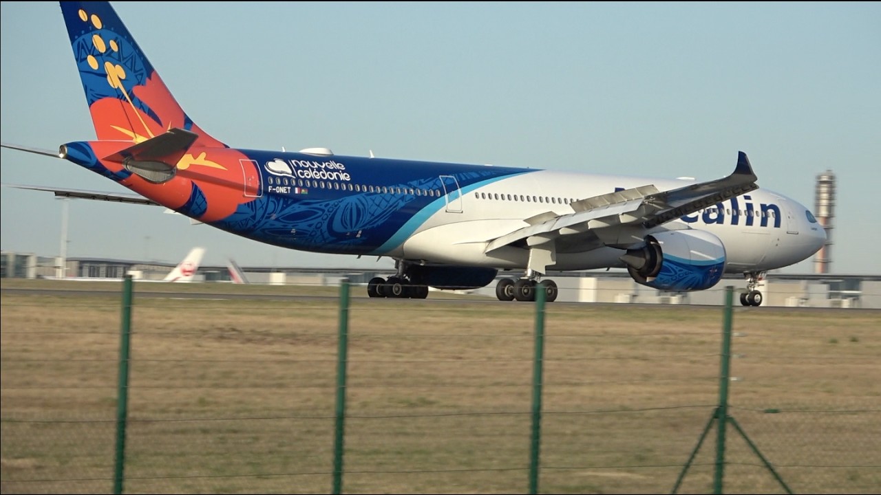 (4K)Incredible Takeoffs & Landings at Paris CDG | A220, A350, 777, A320
