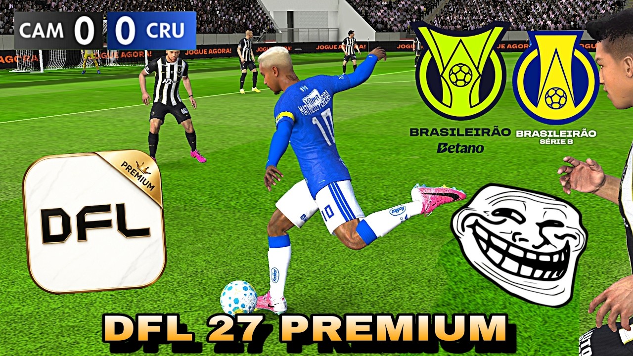 🔥SAIU O DFL 27 V1 COM NOVOS MENUS,SALVAMENTO AUTOMATICO,TIMES ATUALIZADOS,BRASILEIR&Atilde;O E MUITO MAIS!