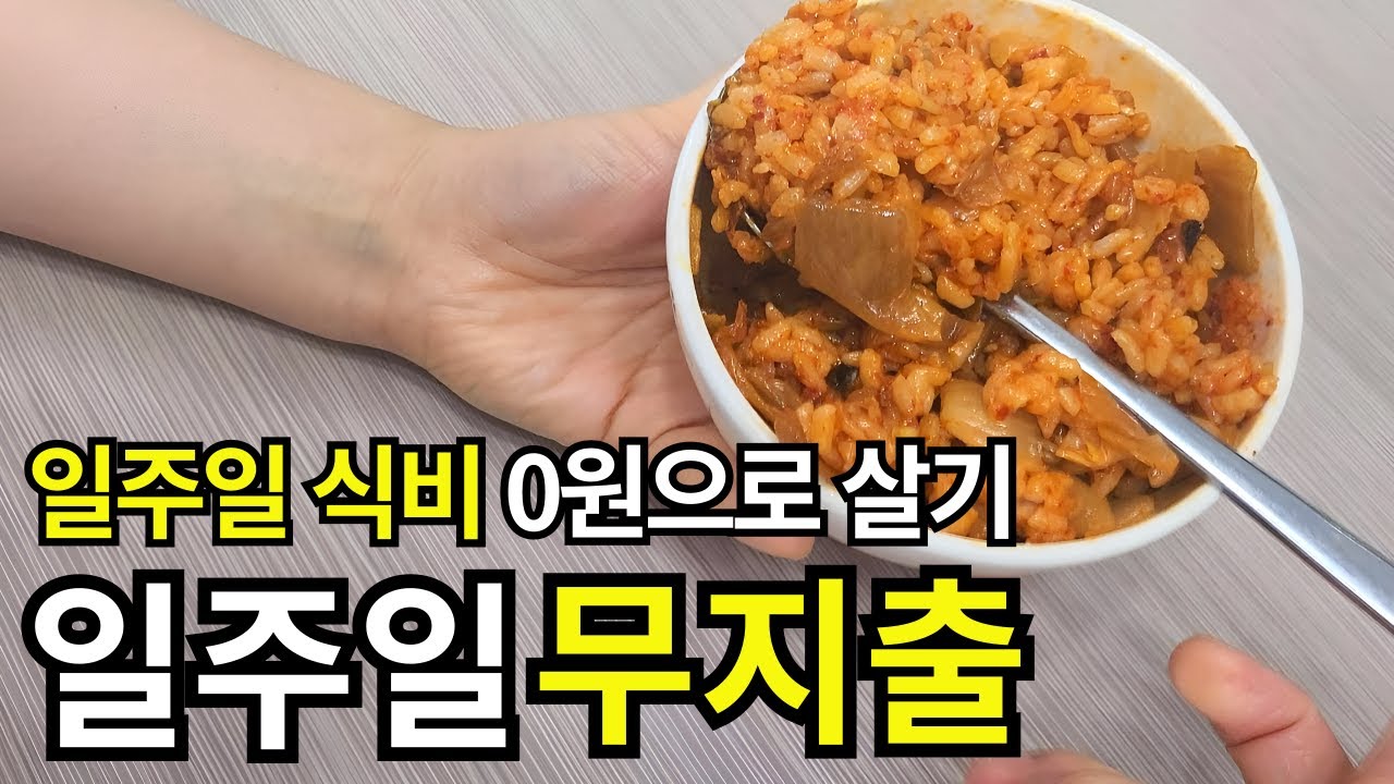 무지출 챌린지 1인가구 절약 30대 고독한 미식가