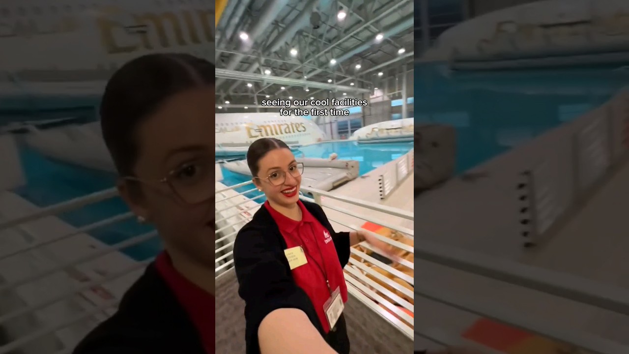 Emirates college Training tour | cabin crews Dubai