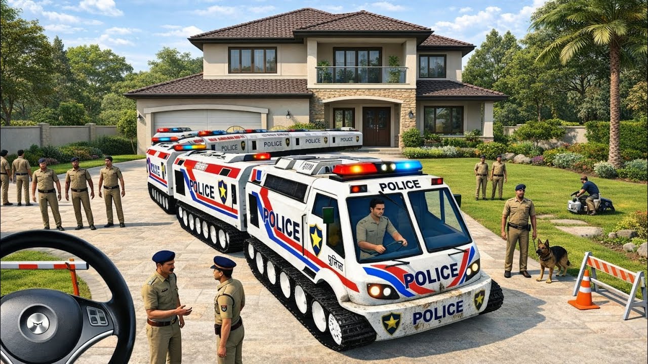 Franklin Purchase Heavy Police🚂💥lndian Theft Auto Simulator💥🤯New PoliceTrain Update🚂🚨 Game Video💥🤯🎮 
