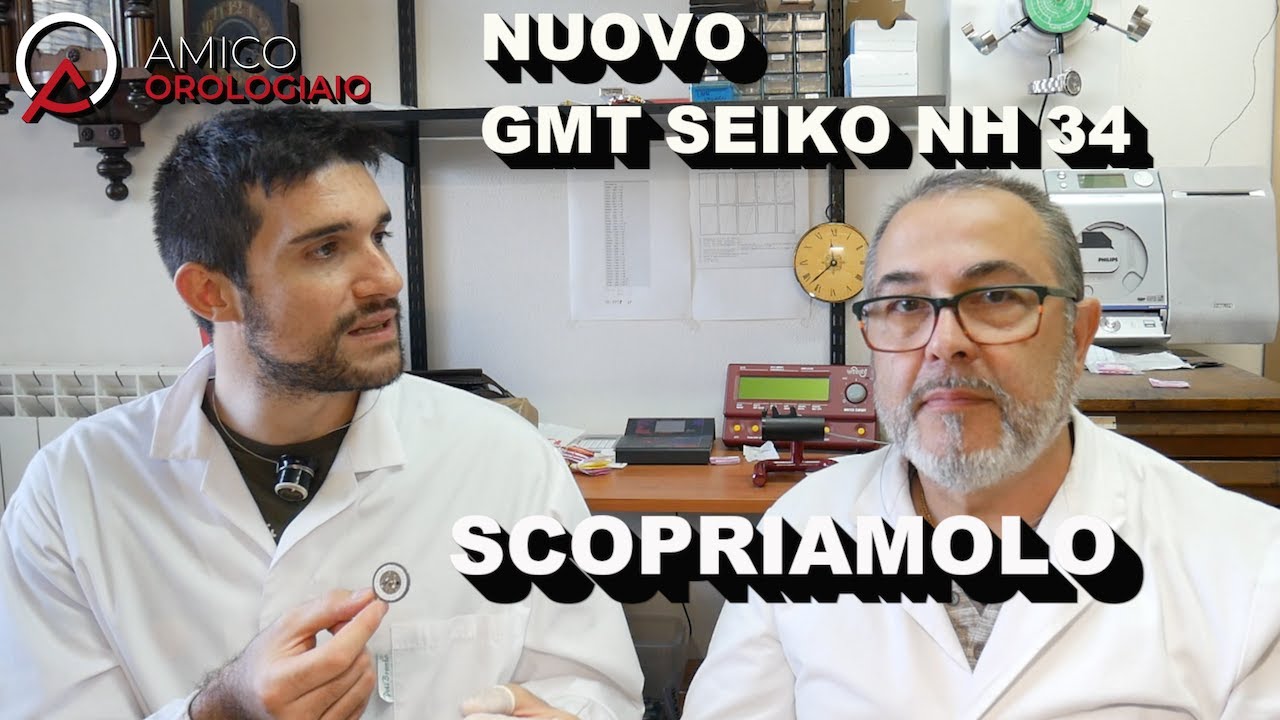 NUOVO GMT Seiko NH34 - Scopriamolo