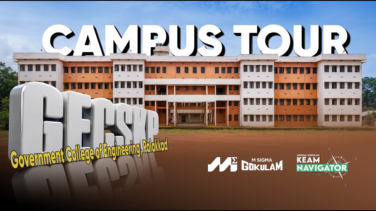 Government Engineering College Sreekrishnapuram (GEC Palakkad) Campus Tour | KEAM Navigator 2k26