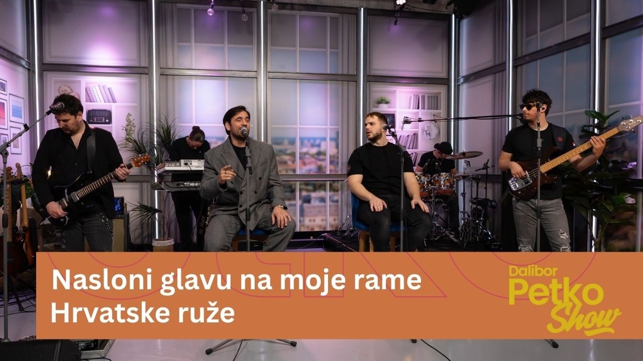 Nasloni glavu na moje rame - Hrvatske ruže | Dalibor Petko Show | CMC TV