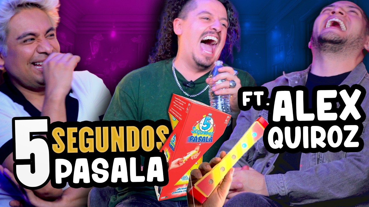 Intentamos jugar pero esto fue lo que salió 😅  | 5 Segundos Pásala Ft. @alexquirozstandup6243