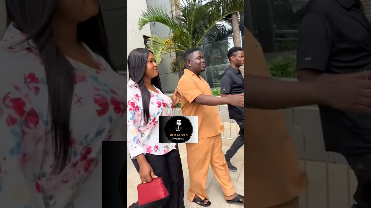Abu Trica and his Beautiful supportive wife leaving court today #talkativesavenue