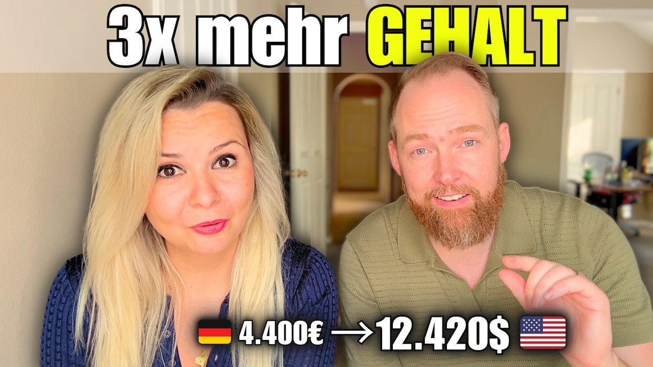 Wieviel verdient man in den USA wirklich? 🇺🇸 (Ehrliche Zahlen!)