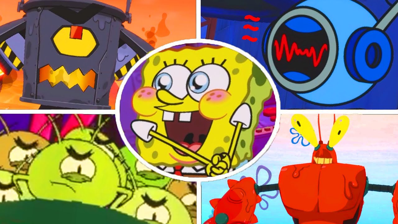 Spongebob: Patty Pursuit 2 - All Bosses + Ending (No Damage)