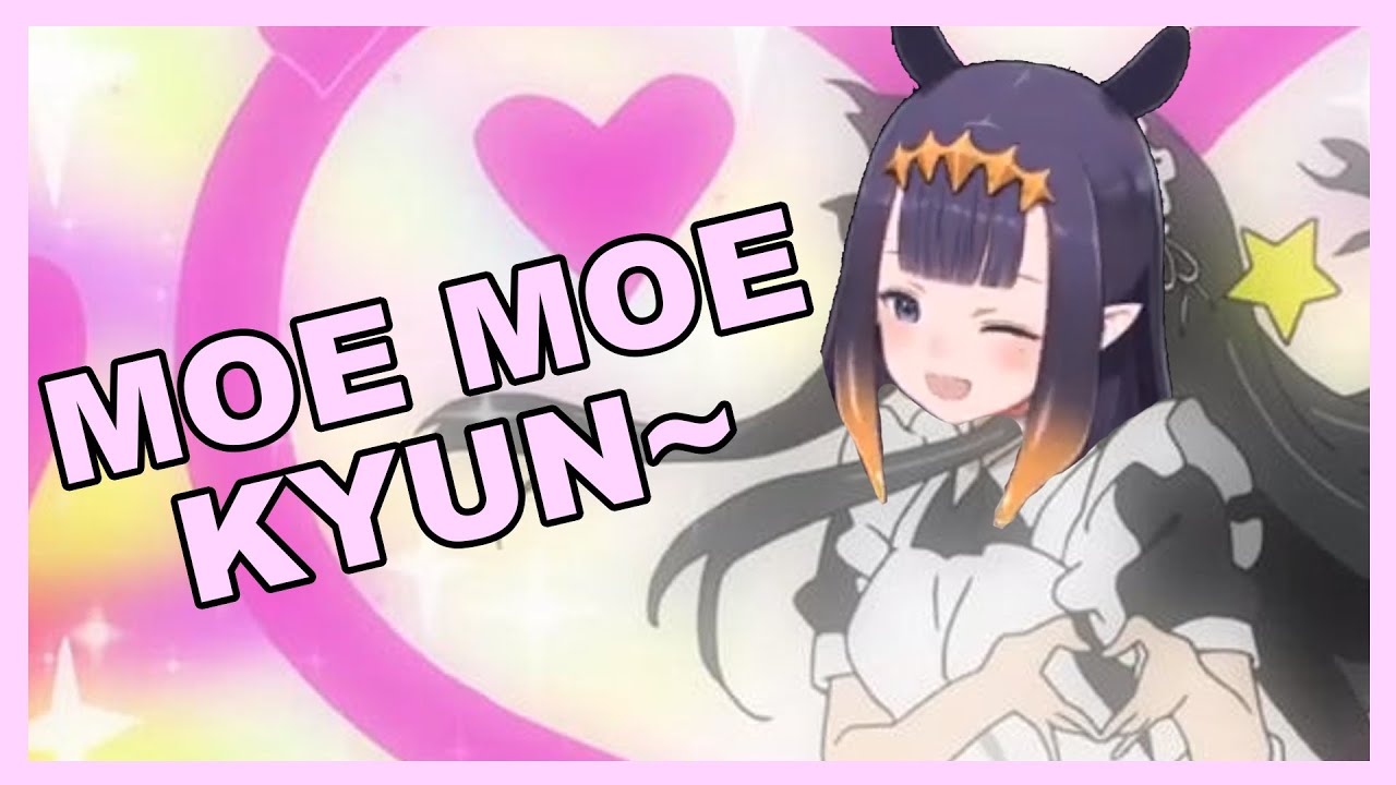 Ina does Moe Moe Kyun~!